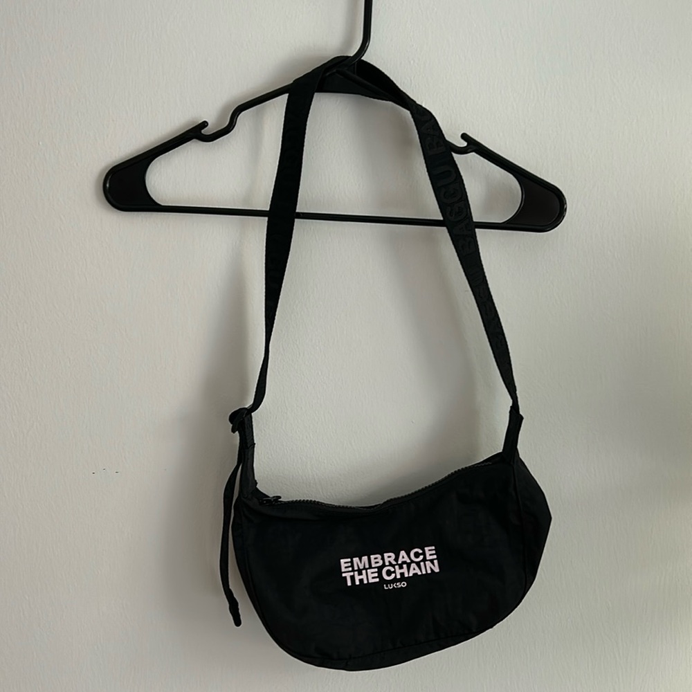 Baggu, black, crossbody